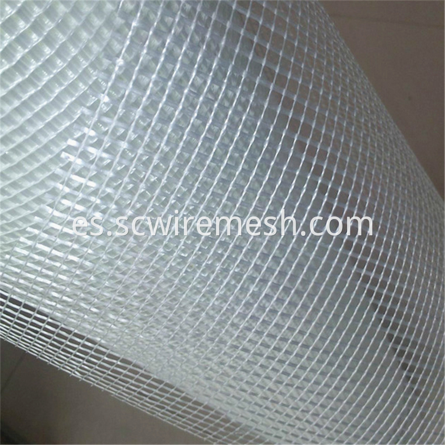 White Fiberglass Mesh